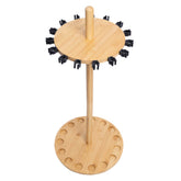 Raprance Round 15 Fishing Rod Storage Rack - Features Traditional Handcrafted Bamboo Post - No Tool Assembly, Bamboo